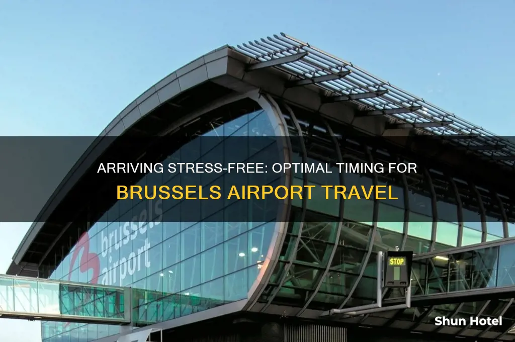 how early to get to brussels airport