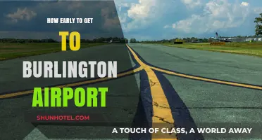 Arriving Stress-Free: Optimal Timing for Burlington Airport Travel