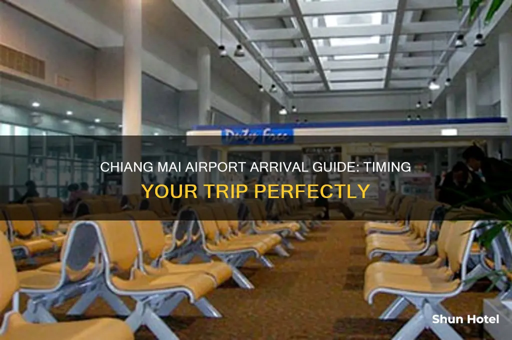 how early to get to chiang mai airport