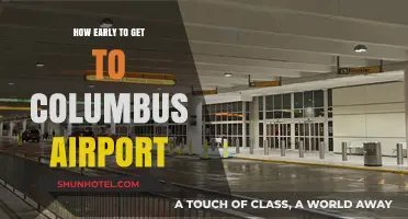 Arriving Stress-Free: Optimal Timing for Columbus Airport Travel