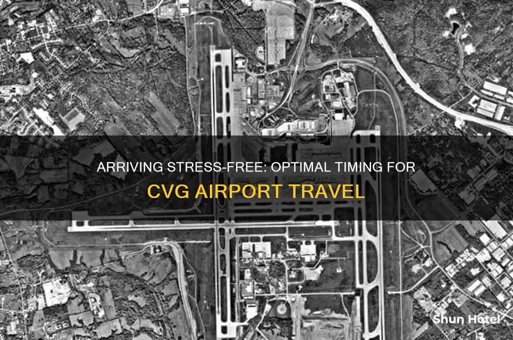 how early to get to cvg airport