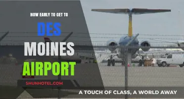 Arriving Stress-Free: Optimal Timing for Des Moines Airport Travel