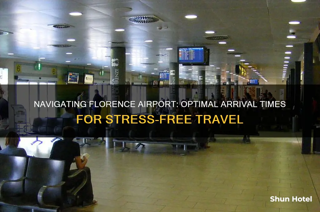 how early to get to florence airport
