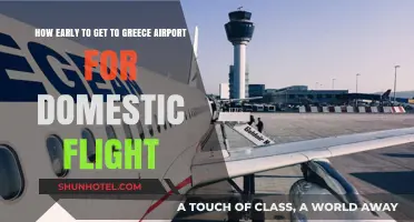 Greece Domestic Flights: Optimal Airport Arrival Time Tips