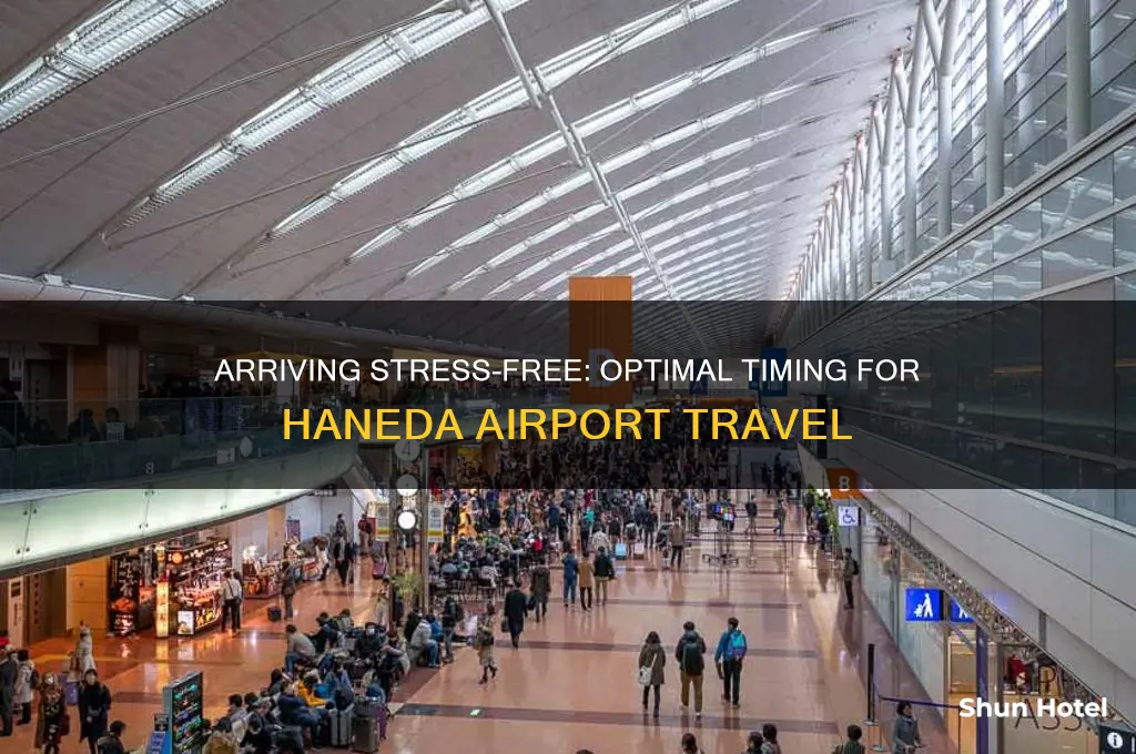how early to get to haneda airport