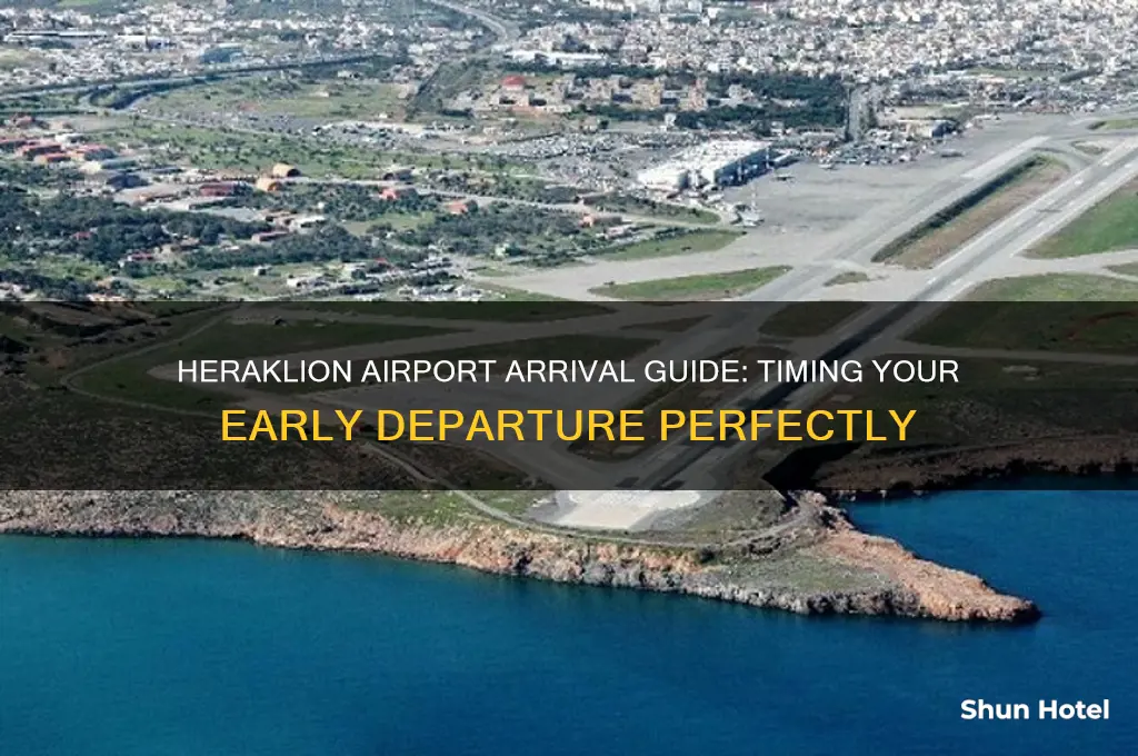 how early to get to heraklion airport
