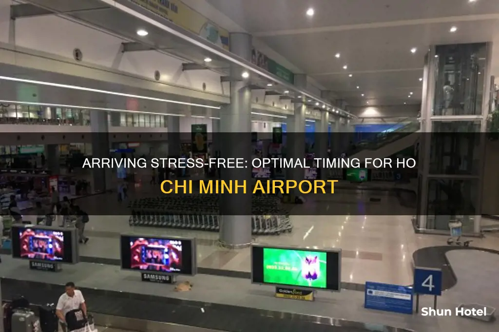 how early to get to ho chi minh airport