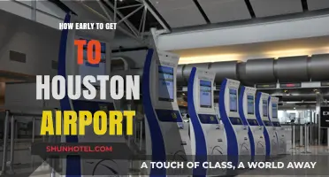 Navigating Houston Airport: Optimal Arrival Times for Stress-Free Travel