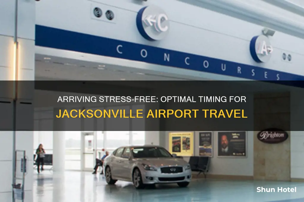 how early to get to jax airport
