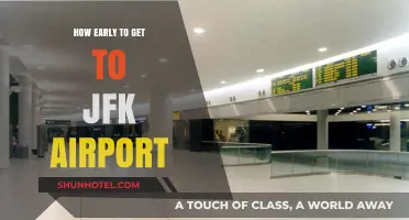 Navigating JFK: Optimal Arrival Times for Stress-Free Travel