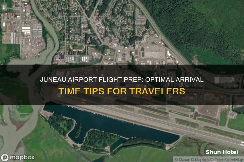 how early to get to juneau airport for flight