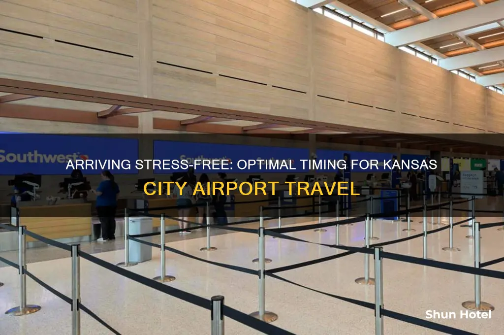 how early to get to kansas city airport