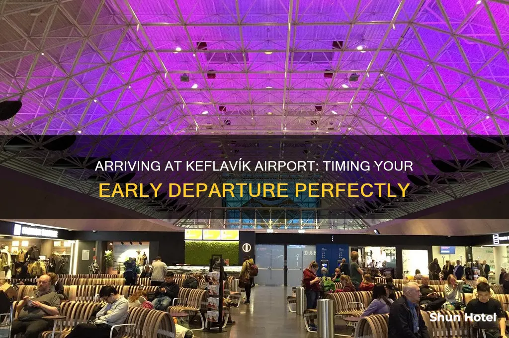 how early to get to kef airport