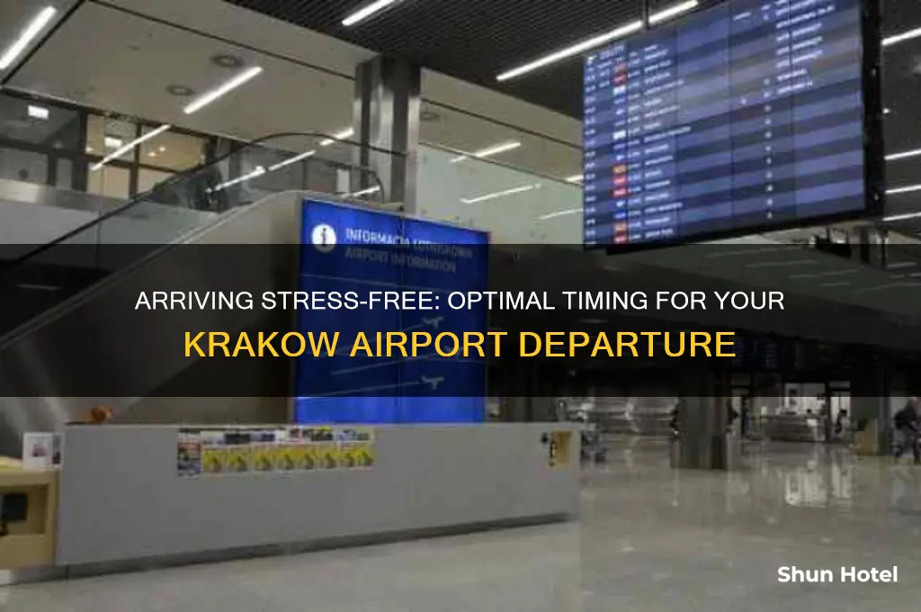 how early to get to krakow airport