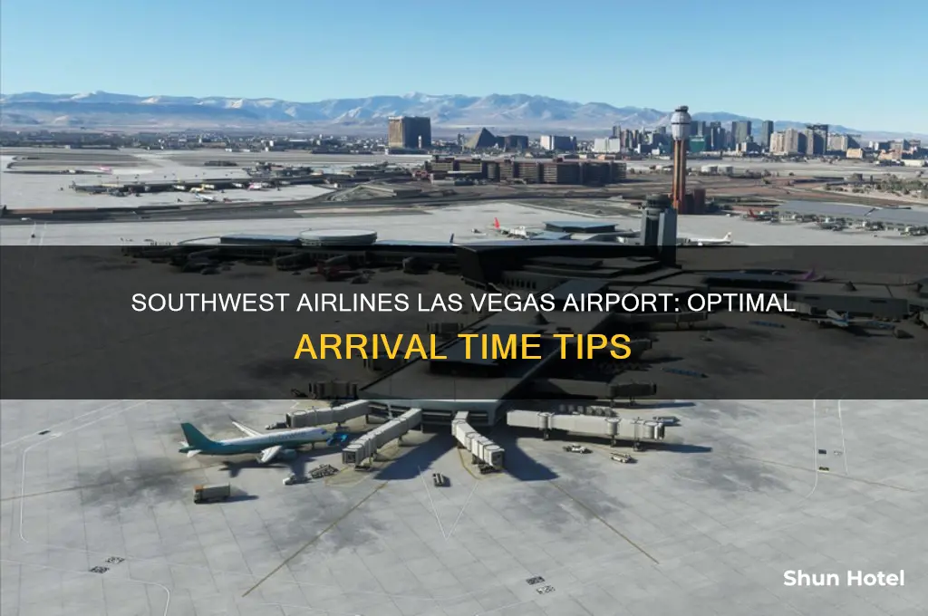 how early to get to las vegas airport southwest