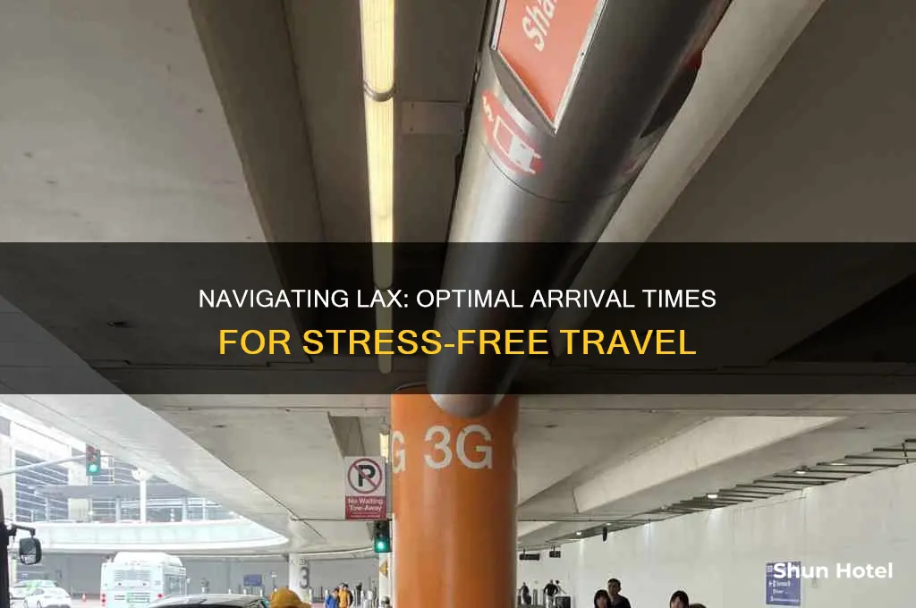 how early to get to lax airport