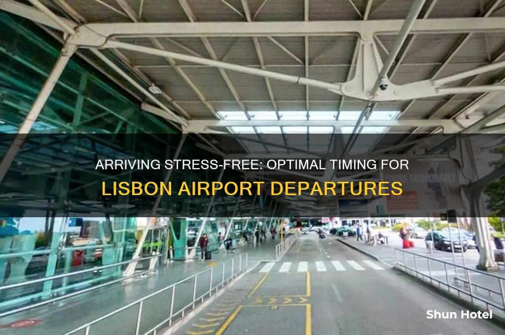 how early to get to lisbon airport
