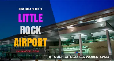 Arriving Stress-Free: Optimal Timing for Little Rock Airport Travel