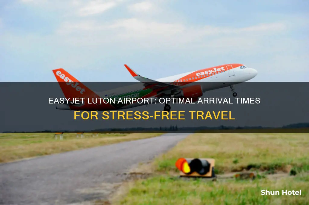 how early to get to luton airport easyjet