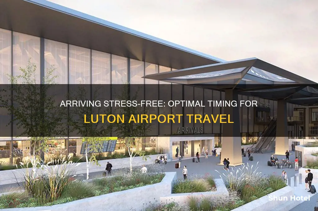how early to get to luton airport