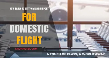 Miami Airport Domestic Flights: Optimal Arrival Time Tips for Travelers