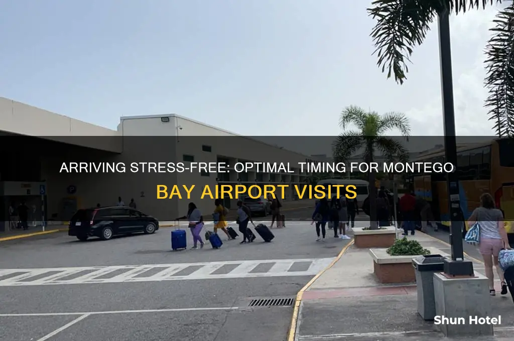 how early to get to montego bay airport