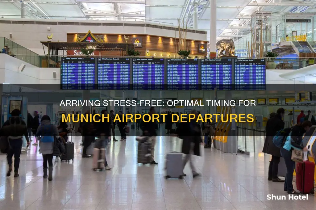 how early to get to munich airport