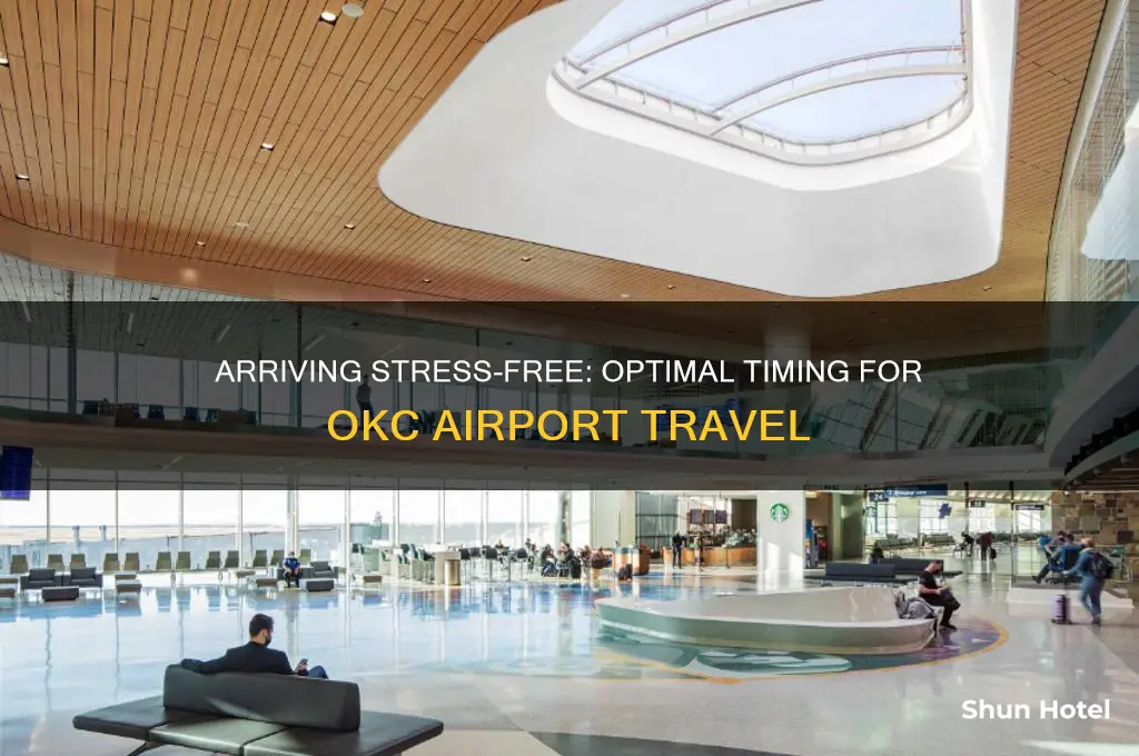 how early to get to okc airport