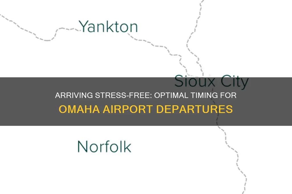 how early to get to omaha airport