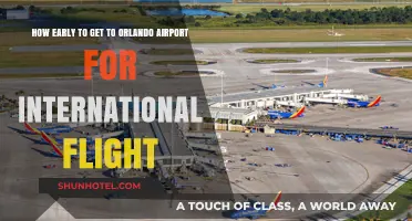 Orlando Airport International Flights: Optimal Arrival Time Tips for Travelers