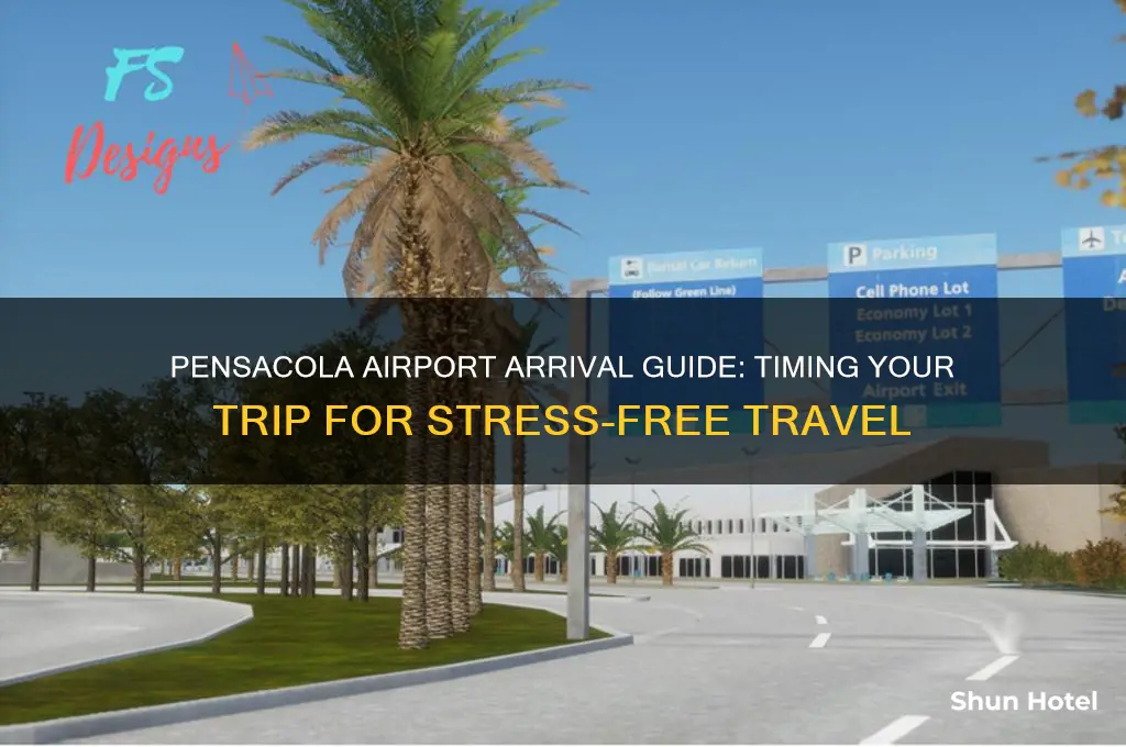 how early to get to pensacola airport