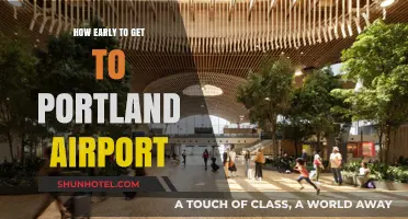 Navigating Portland Airport: Optimal Arrival Times for Stress-Free Travel