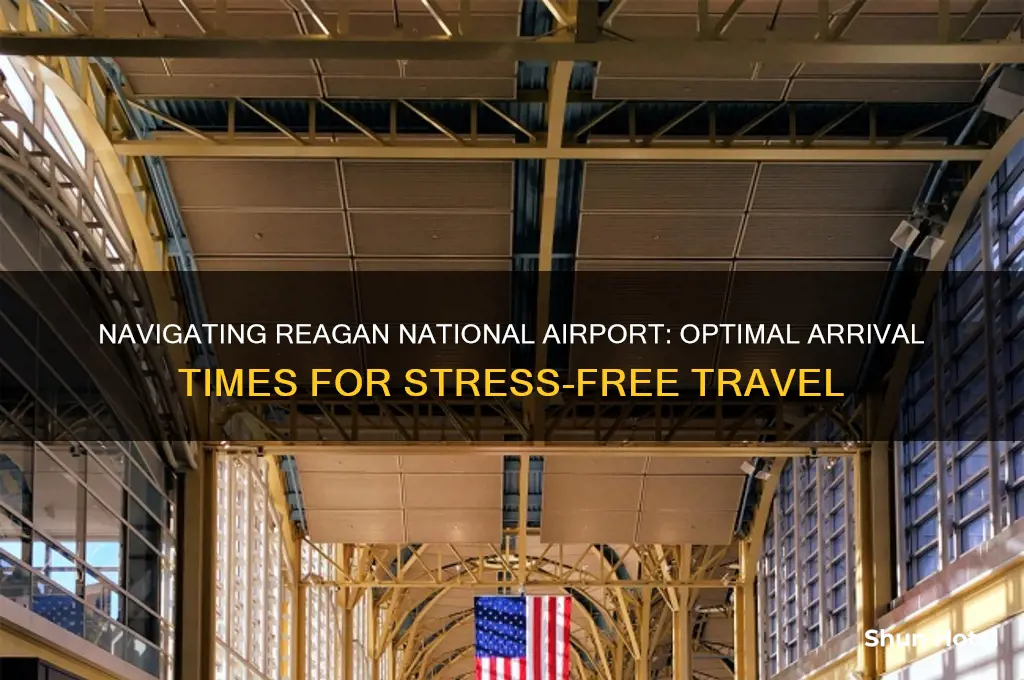 how early to get to reagan national airport