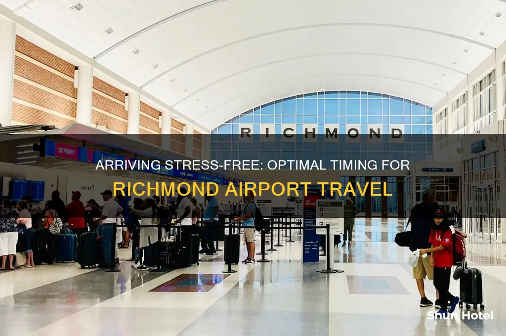 how early to get to richmond airport