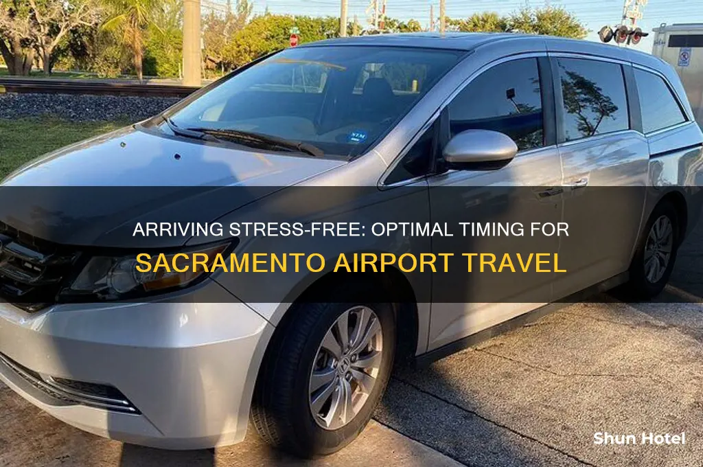 how early to get to sacramento airport