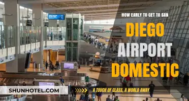 Arriving Early: Optimal Timing for Domestic Flights at San Diego Airport