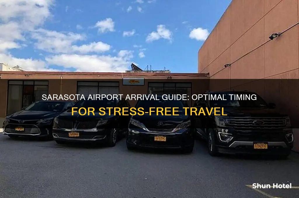how early to get to sarasota airport