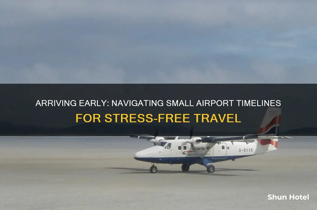 how early to get to small airport