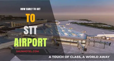 Arriving Stress-Free: Optimal Timing for STT Airport Travel