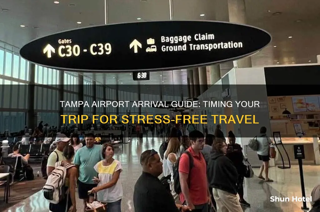 how early to get to tampa international airport