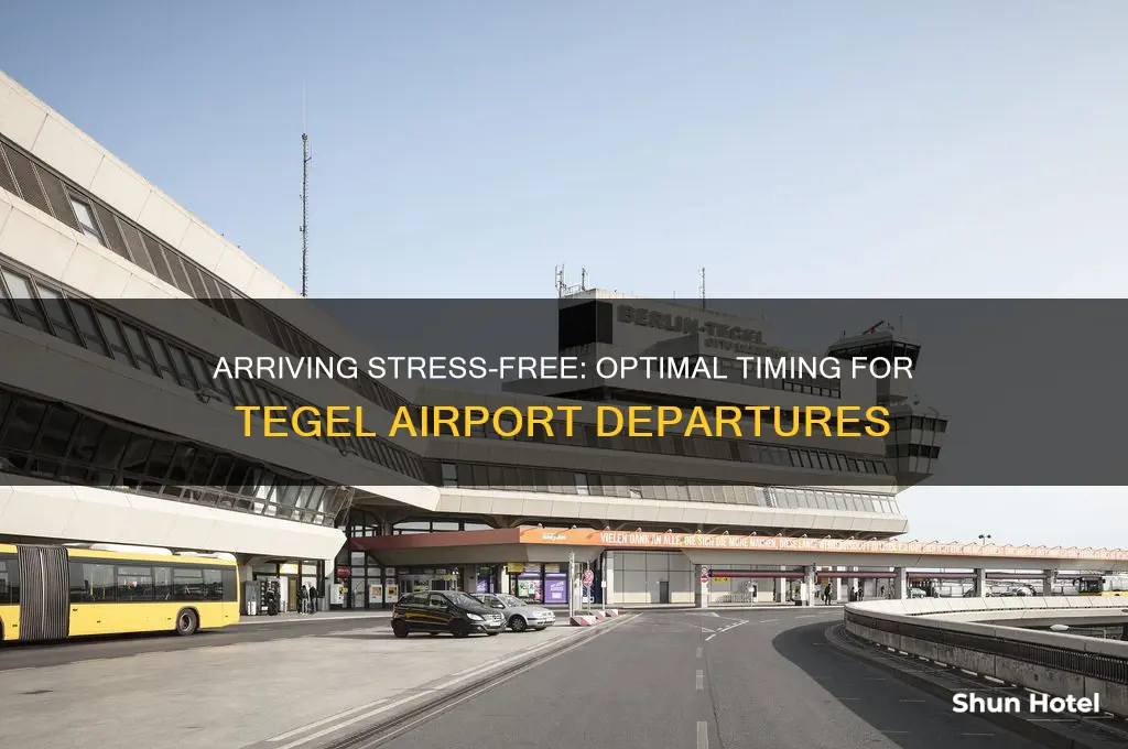 how early to get to tegel airport