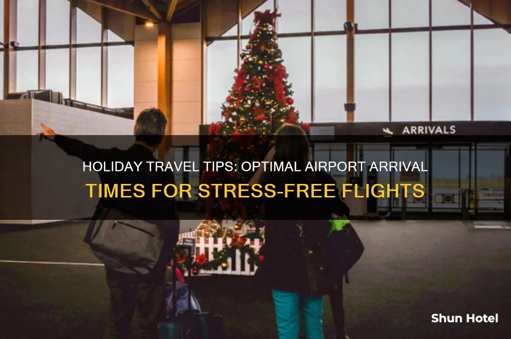 how early to get to the airport on a holiday