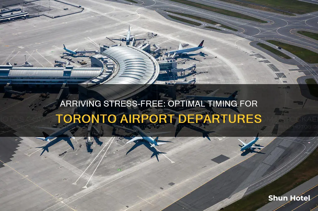 how early to get to toronto airport