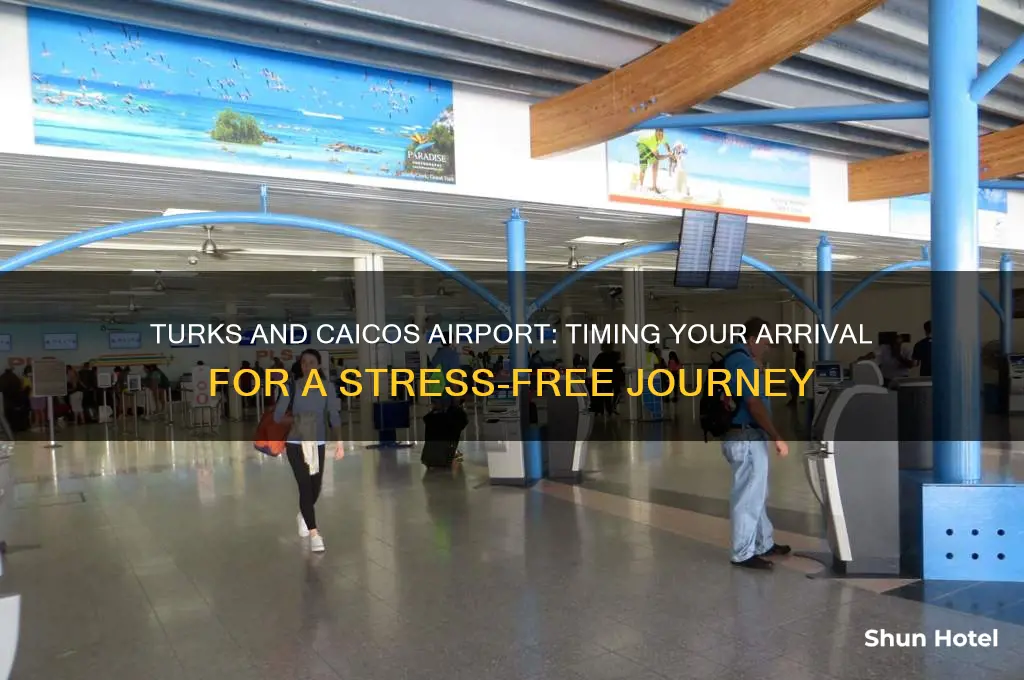 how early to get to turks and caicos airport