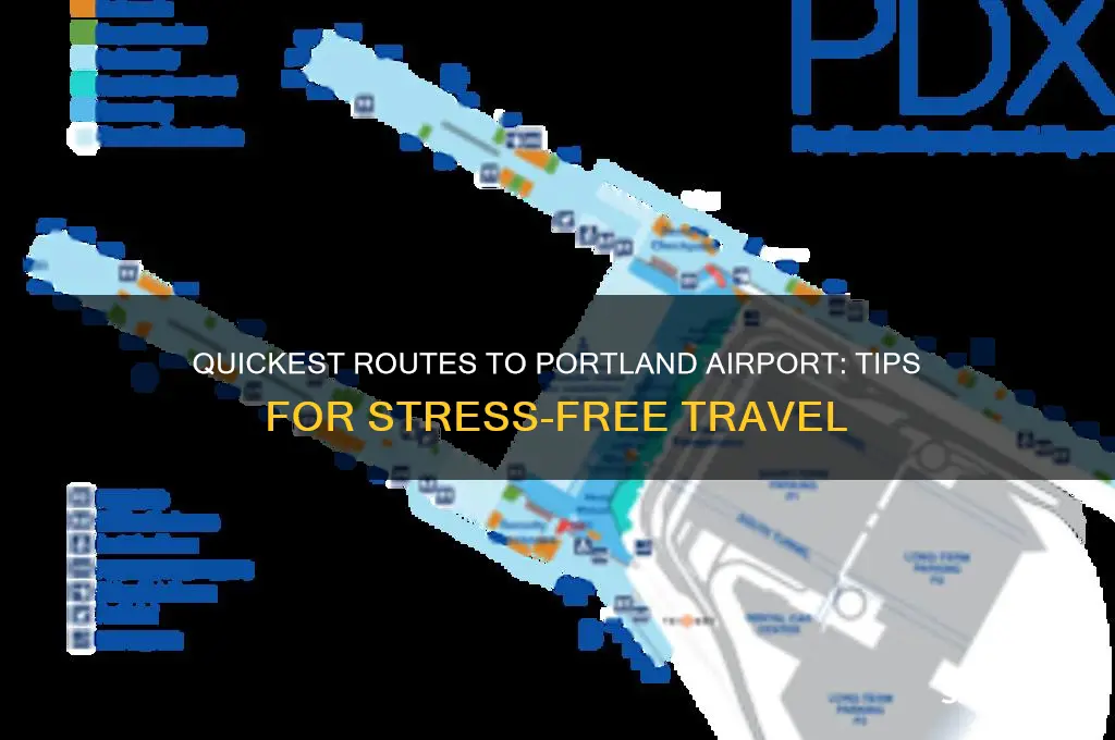 how easrly to get to portland airport
