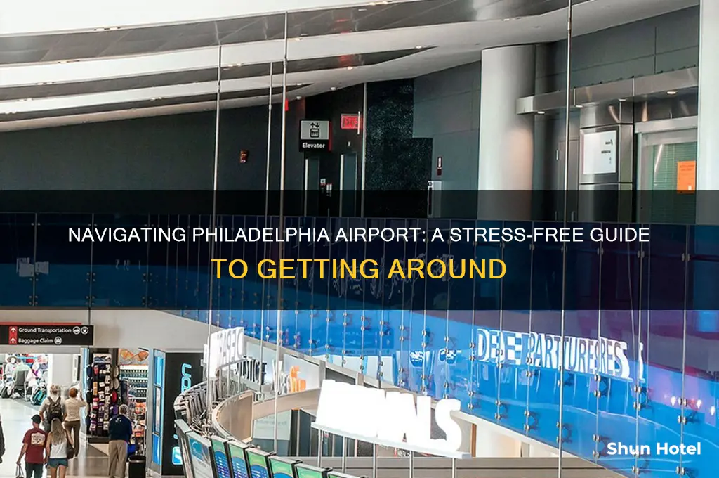 how easy is it to get around philadelphia airport