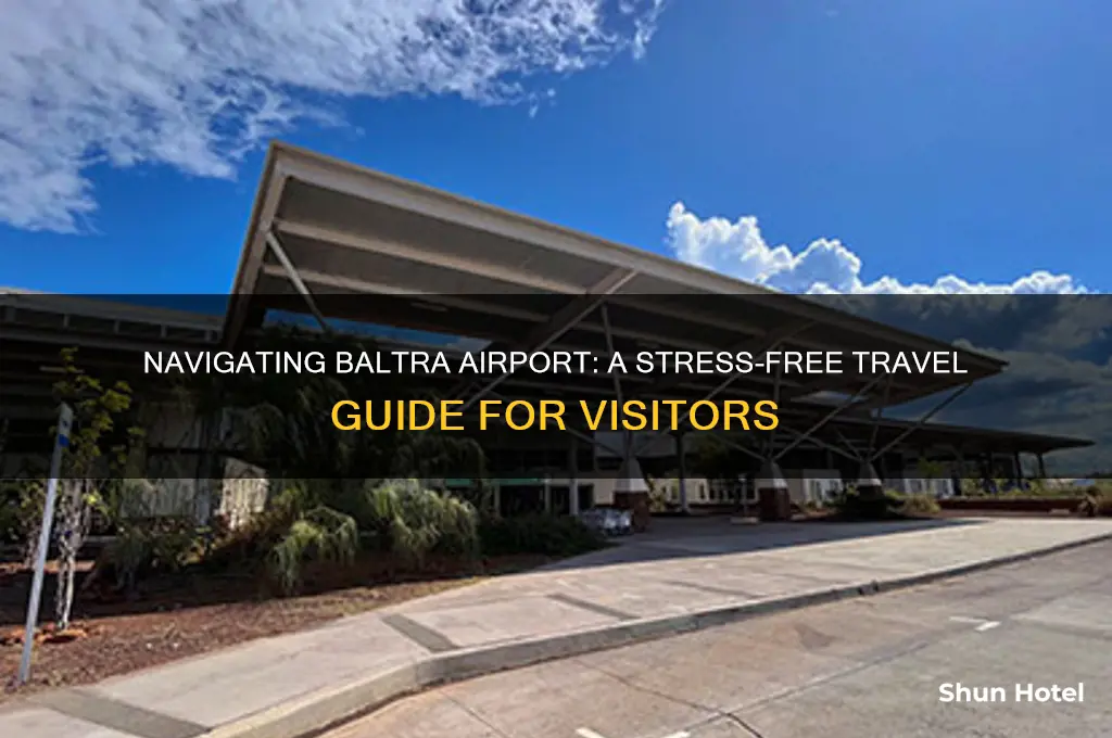 how easy to get through baltra airport