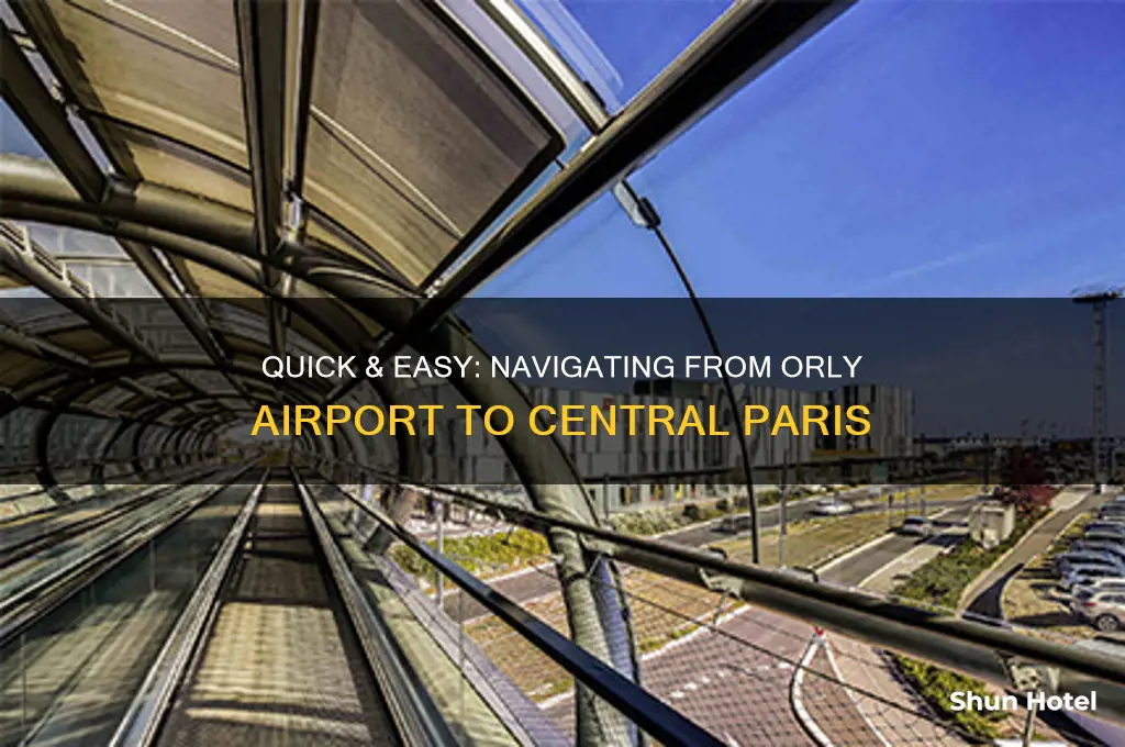 how easy to get to central paris from orly airport