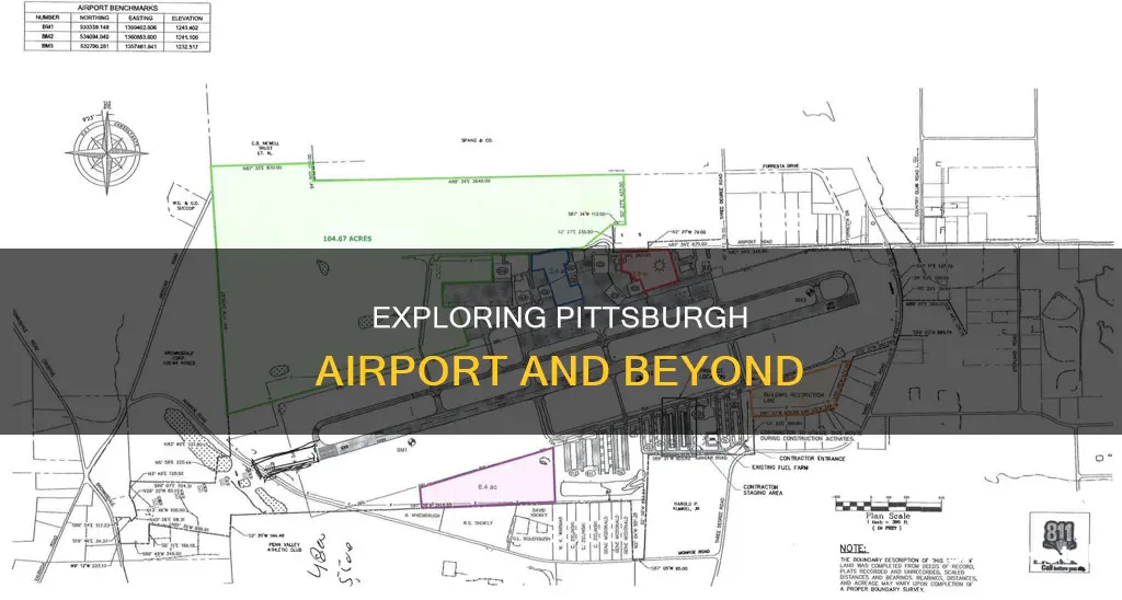 how far can i go on pittsburgh airport