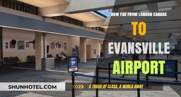 London, Canada to Evansville: Flight Distance and Airport Details